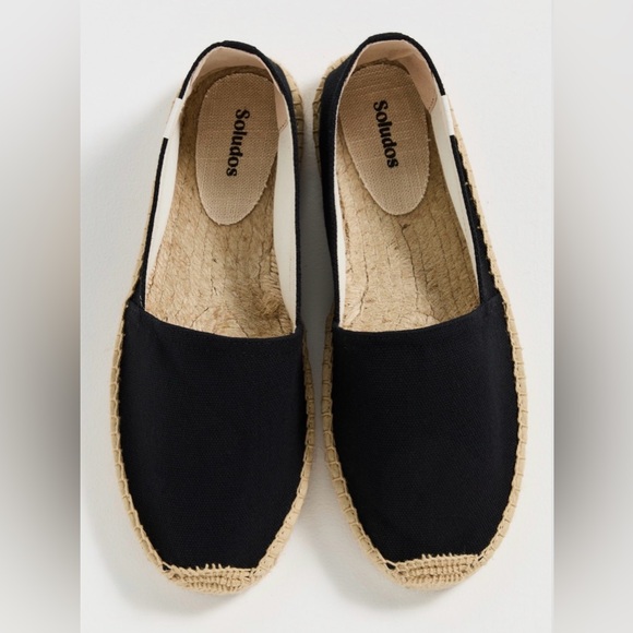 Soludos Shoes - Soludos Dali Black Espadrilles Size 39